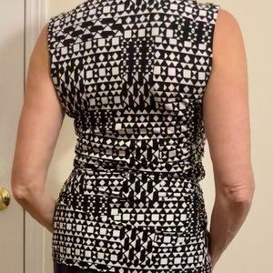 VInce Camuto Geometric Tank Top